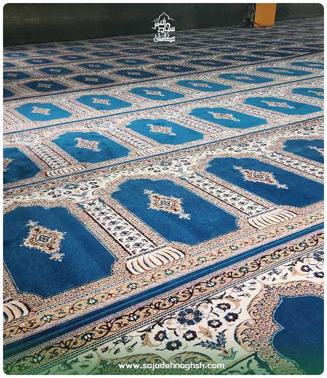 مفروش شدن مسجد فاطمه زهرا از همدان مفروش شدن مسجد فاطمه زهرا از همدان